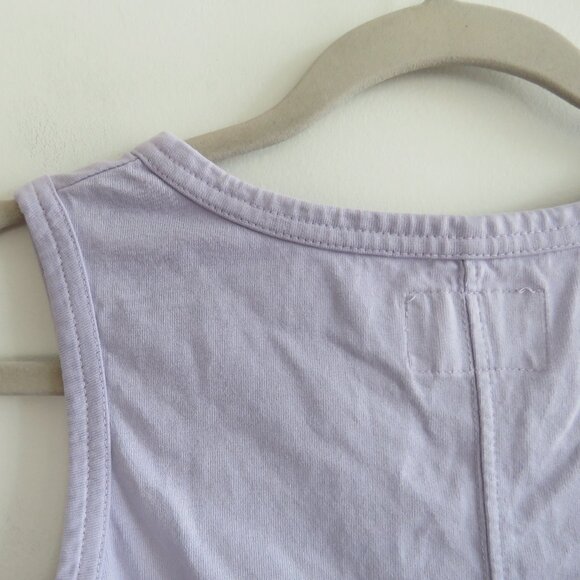 PACT The Frame Cotton Midi Dress in Lavender Purple Minimalist Travel - Size S - Picture 13 of 16